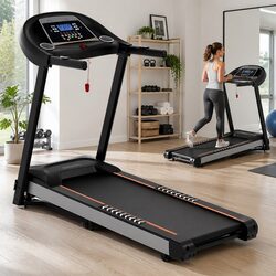 Premium Electric Treadmill with Auto Incline for Home Fitness