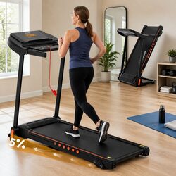 Premium Foldable Electric Treadmill for Home Use