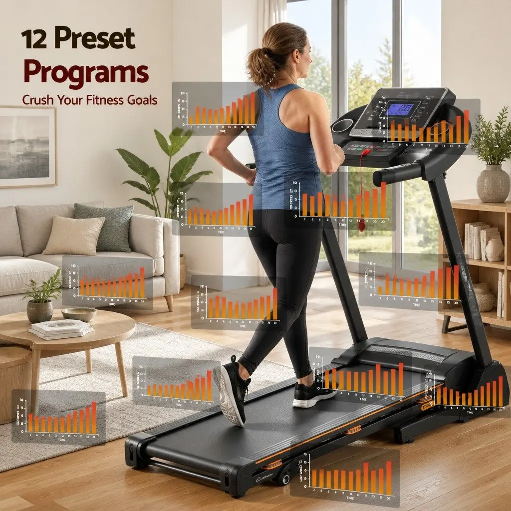 Electric Treadmill for Home Gym