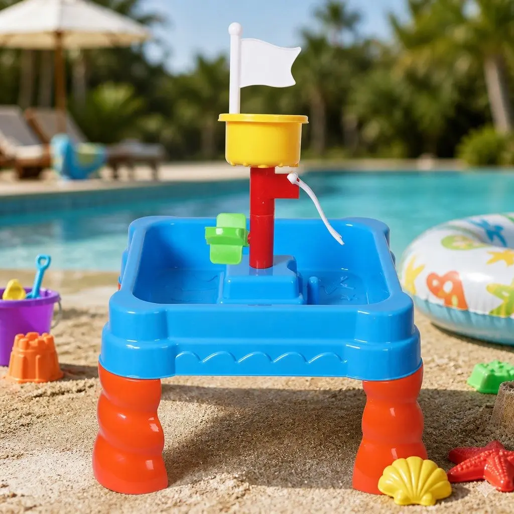 Kids Sand Water Play Table 2-In-1 Activity Set
