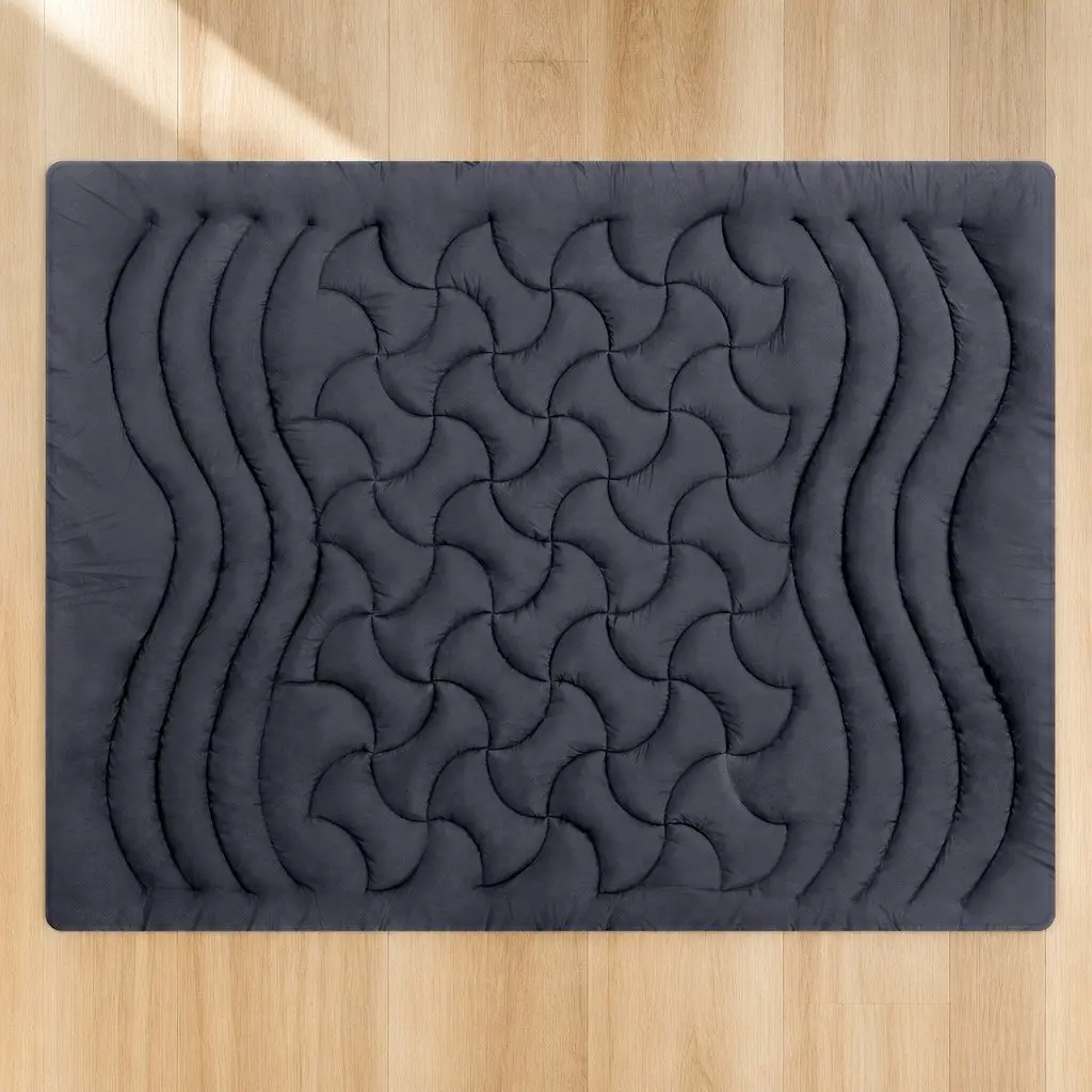 King Pillowtop Mattress Topper with 3-Zone Support