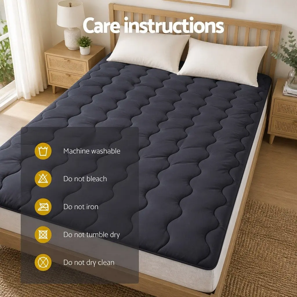 Pillowtop Mattress Topper with 3-Zone Comfort System