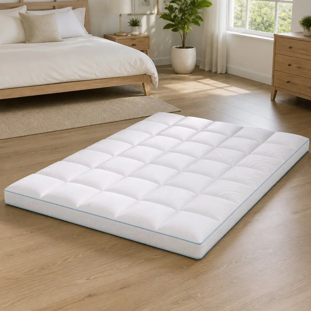 10cm Pillowtop Queen Mattress Topper for Comfort