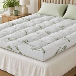 Premium 11cm Thick Pillowtop Mattress Topper for Double Beds