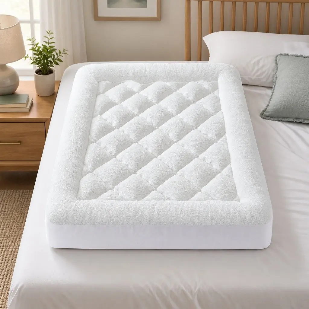 Pillowtop Mattress Topper 5cm for Single Beds