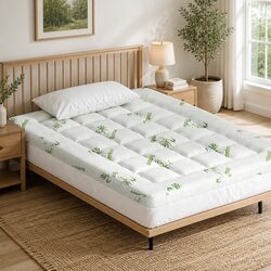 Quality Pillowtop Mattress Topper 7.5cm Double Bed Pad