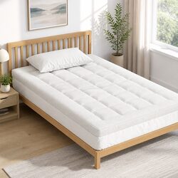 Premium 7.5cm Thick King Single Pillowtop Mattress Topper