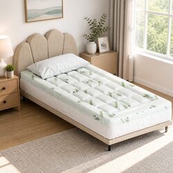 Exceptional Pillowtop Mattress Topper 7.5cm Single Bed