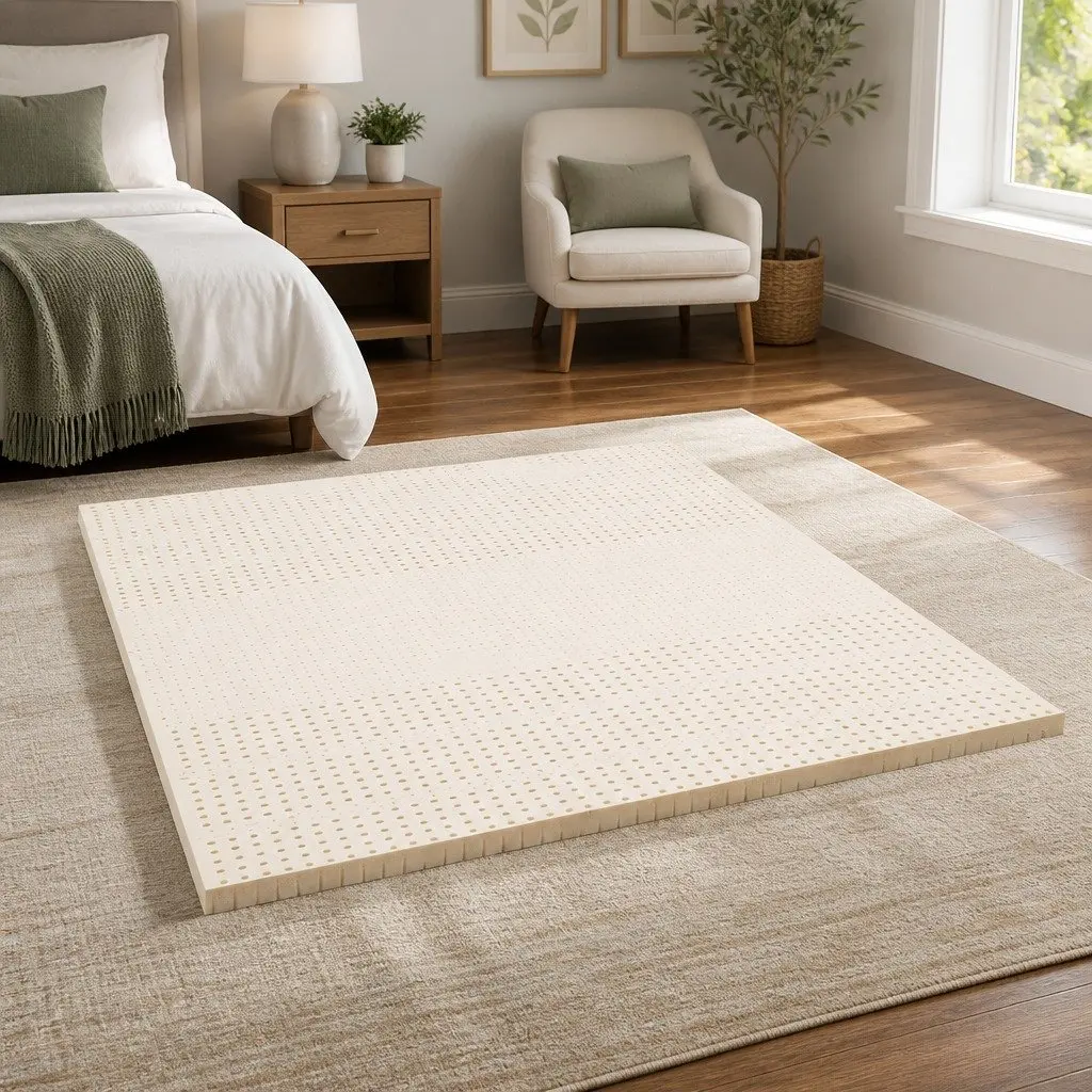 5cm Latex Mattress Topper with 7-Zone Support