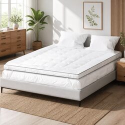 5cm Pillowtop Mattress Topper for Single Beds
