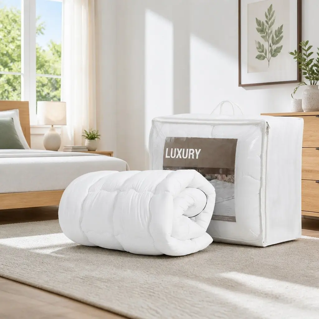 5cm Pillowtop Mattress Topper for Single Beds