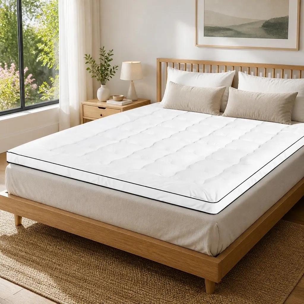 5cm Pillowtop Mattress Topper for Single Beds