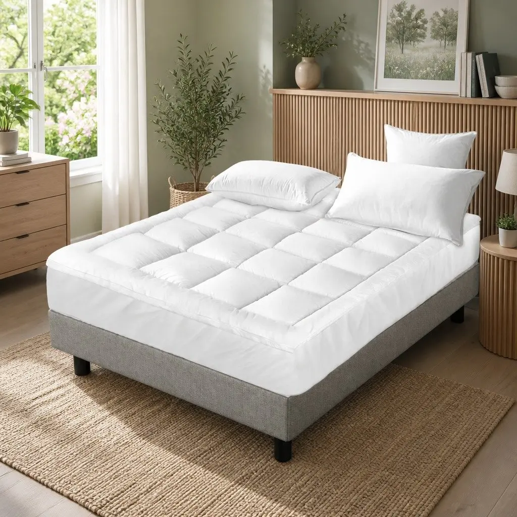 Pillowtop Mattress Topper 5cm King Single