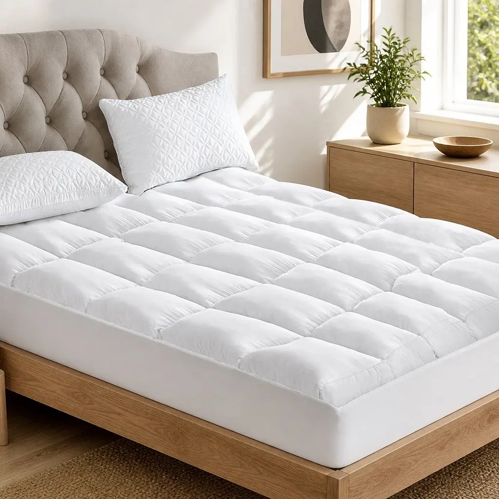 Pillowtop Queen Mattress Topper with 5cm Thickness