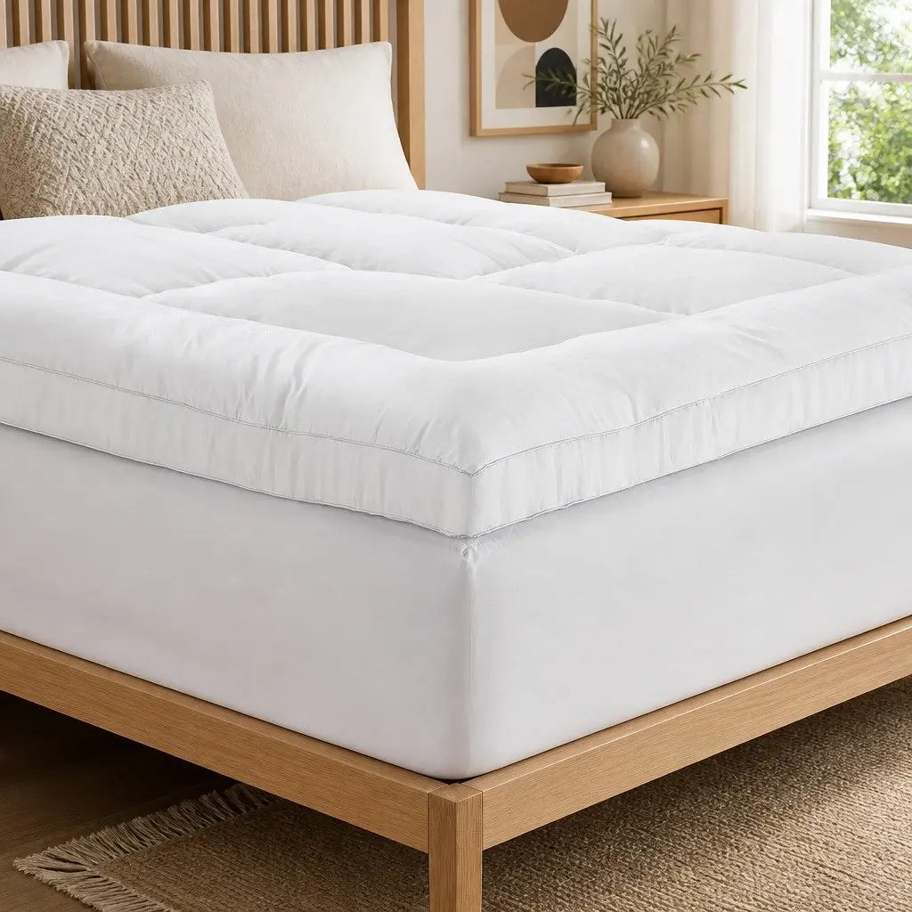 Pillowtop Queen Mattress Topper with 5cm Thickness