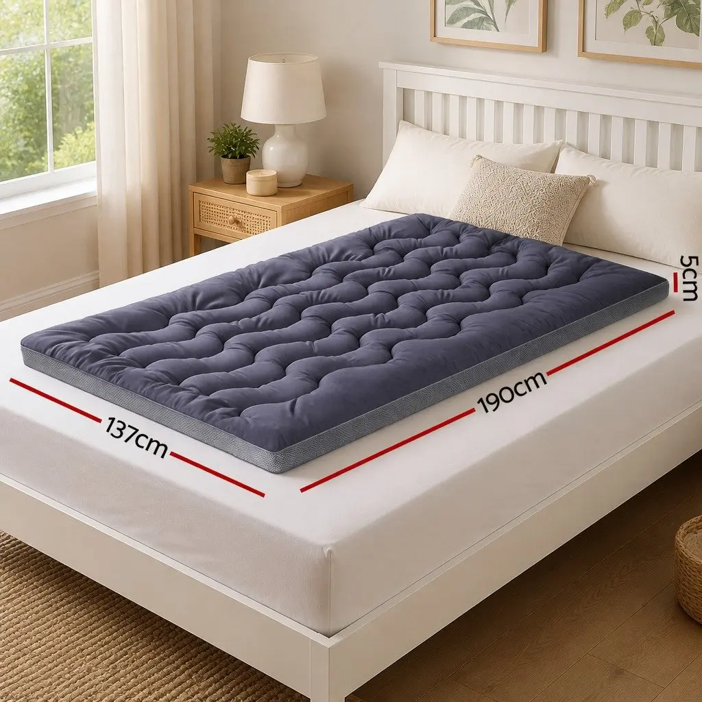 5cm Pillowtop Mattress Topper for Double Beds