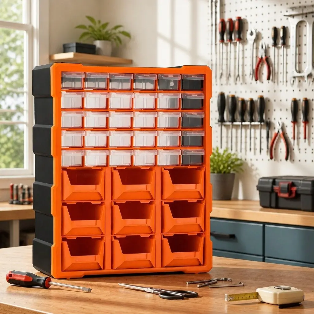 39-Drawer Tool Organizer for Hardware Storage