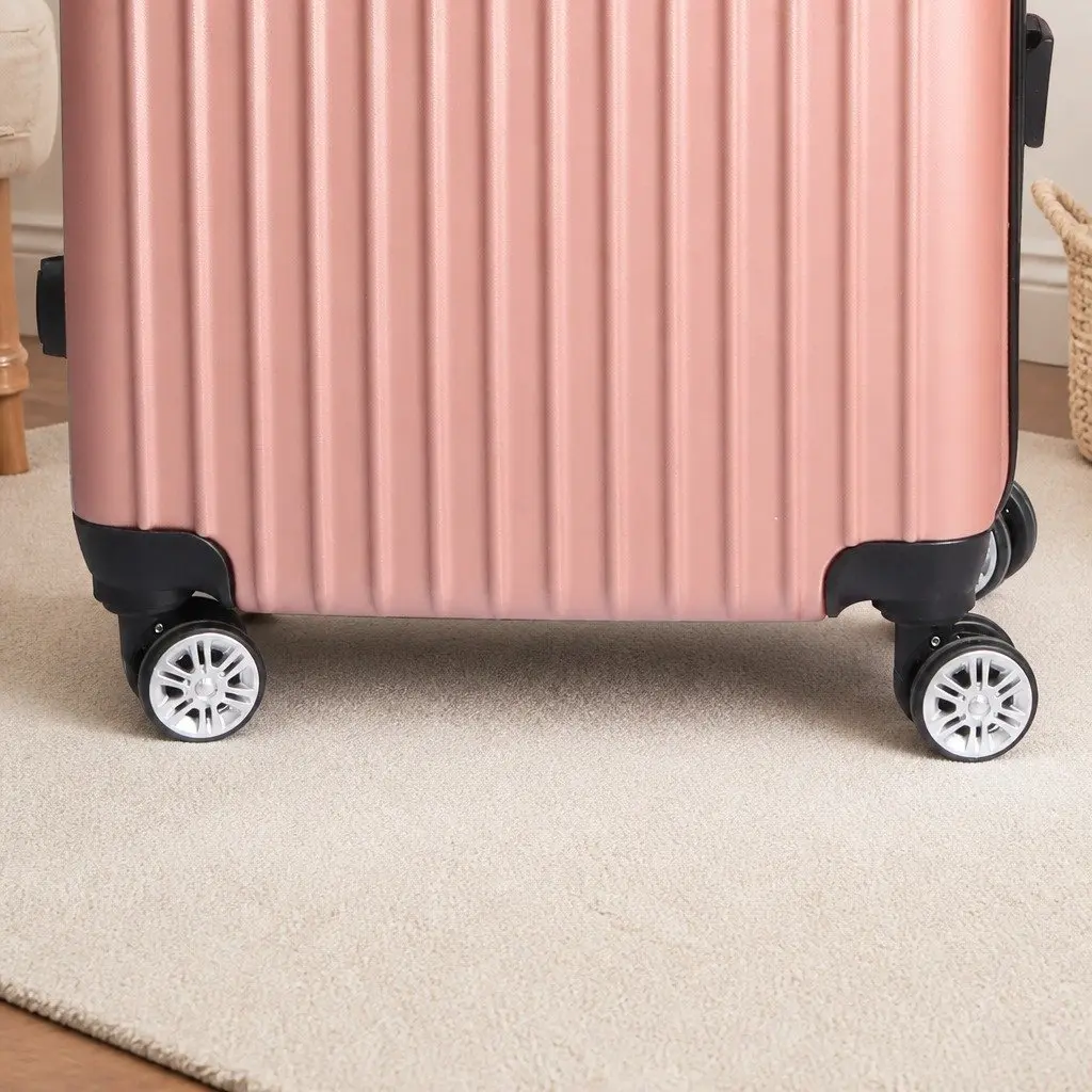 24 Inch Hard Shell Travel Suitcase with Spinner Wheels