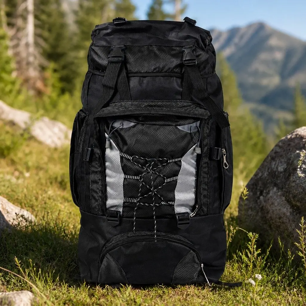 80L Tactical Military Backpack for Outdoor Activities
