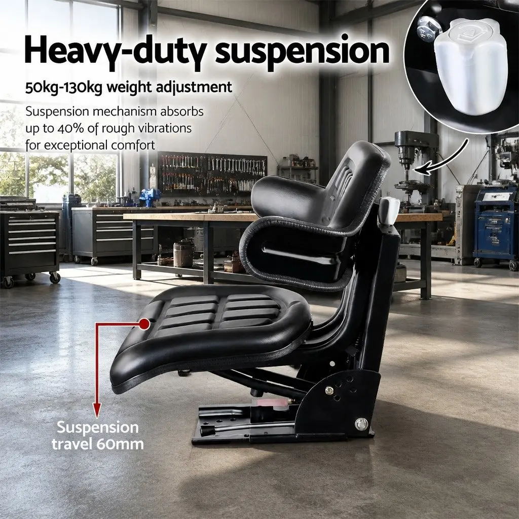Heavy Machinery Chair for Tractors, Forklifts, Excavators