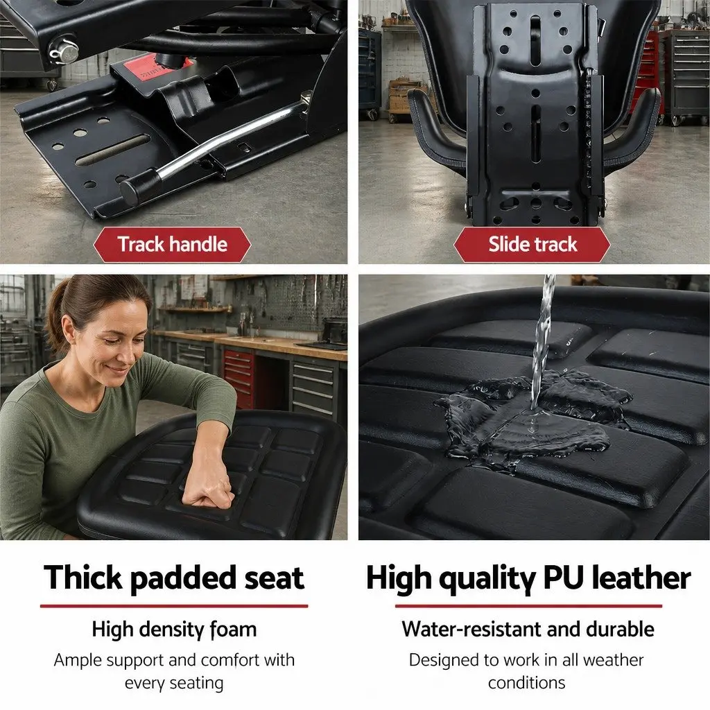 Heavy Machinery Chair for Tractors, Forklifts, Excavators