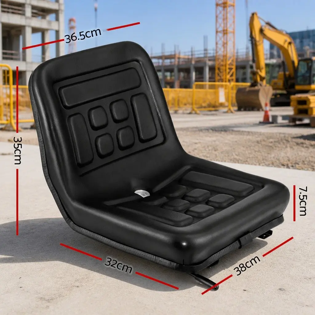 Heavy-Duty Adjustable Universal Tractor Seat for Machinery