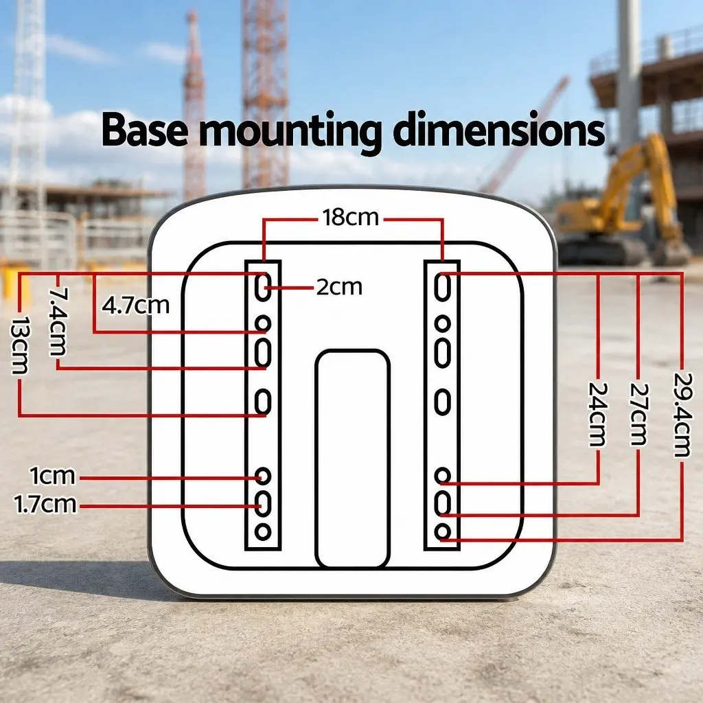 Heavy-Duty Adjustable Universal Tractor Seat for Machinery