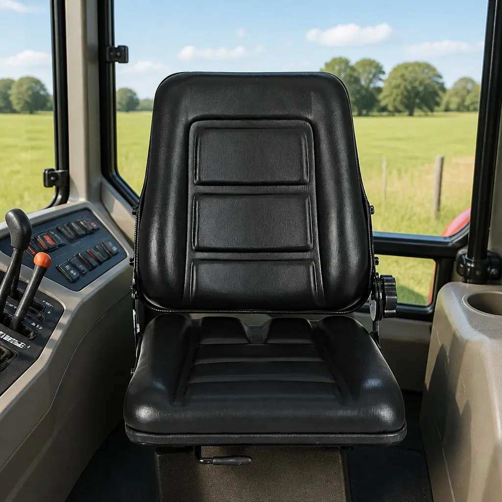 Adjustable Padded Tractor Seat for Heavy-Duty Use