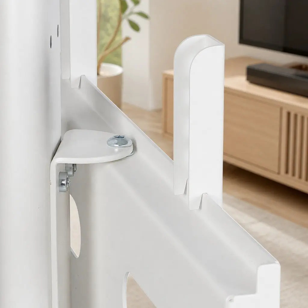 TV Floor Stand for 32-65 Inch Screens, White