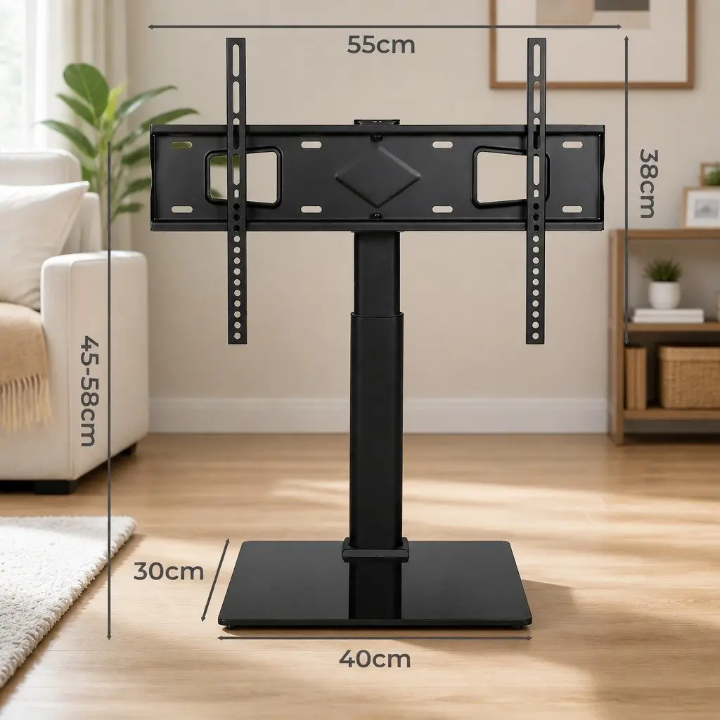 TV Stand with Adjustable Mount for 32-75 Inch TVs