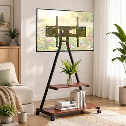 Heavy Duty Mobile TV Stand for 32-75 Inch Displays