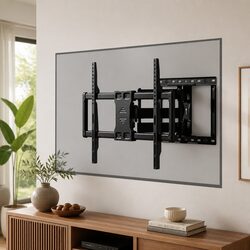 Premium Full Motion TV Wall Mount Bracket 37"-85"