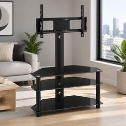 Durable TV Floor Stand Mount for 32"-60" Screens
