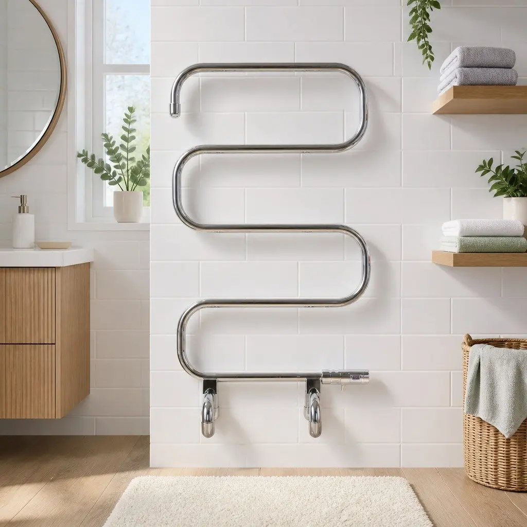 5-Bar Electric Heated Towel Rack for Drying Clothes
