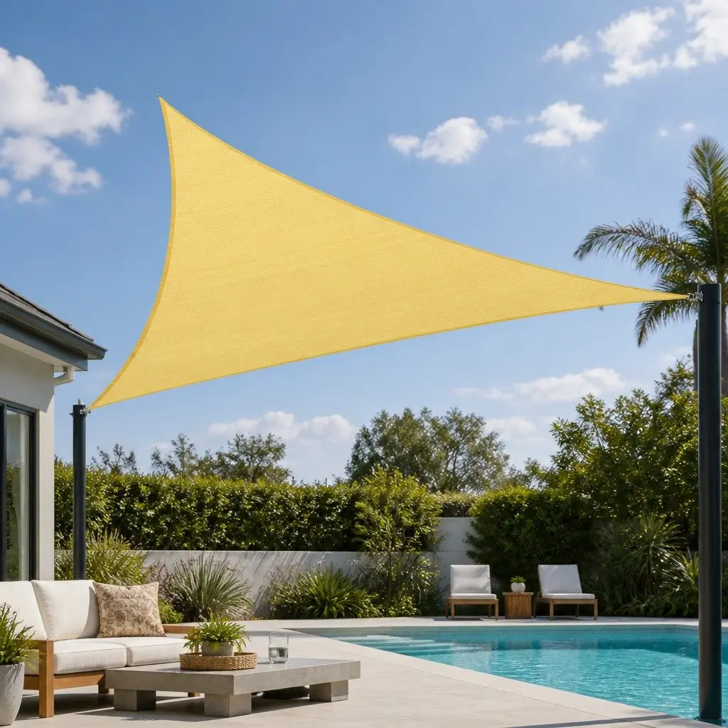 Triangle Shade Sail for Outdoor UV Protection