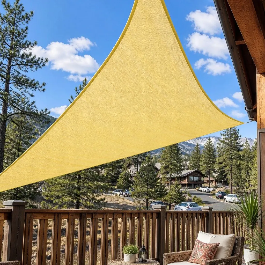 Triangle Shade Sail for Outdoor UV Protection