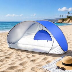 Pop Up Tent Camping Beach Family Outdoor Instant Setup No Assembly Required