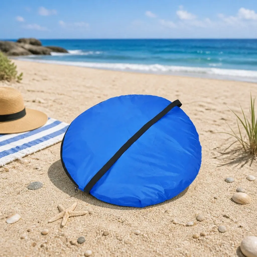 Pop Up Tent Polyester 220cm x 90cm x 102cm Blue