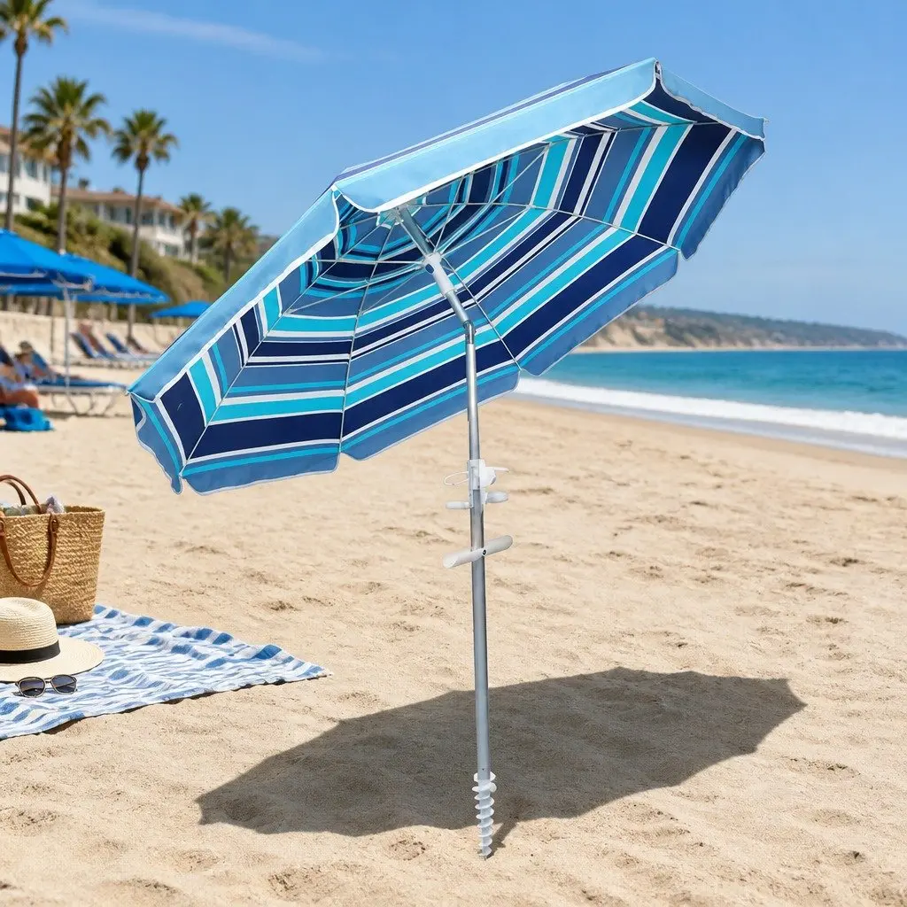 2.2M Beach Umbrella for Outdoor Use