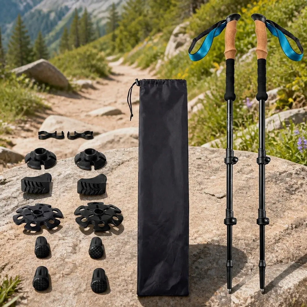 Adjustable Trekking Poles 62-135cm
