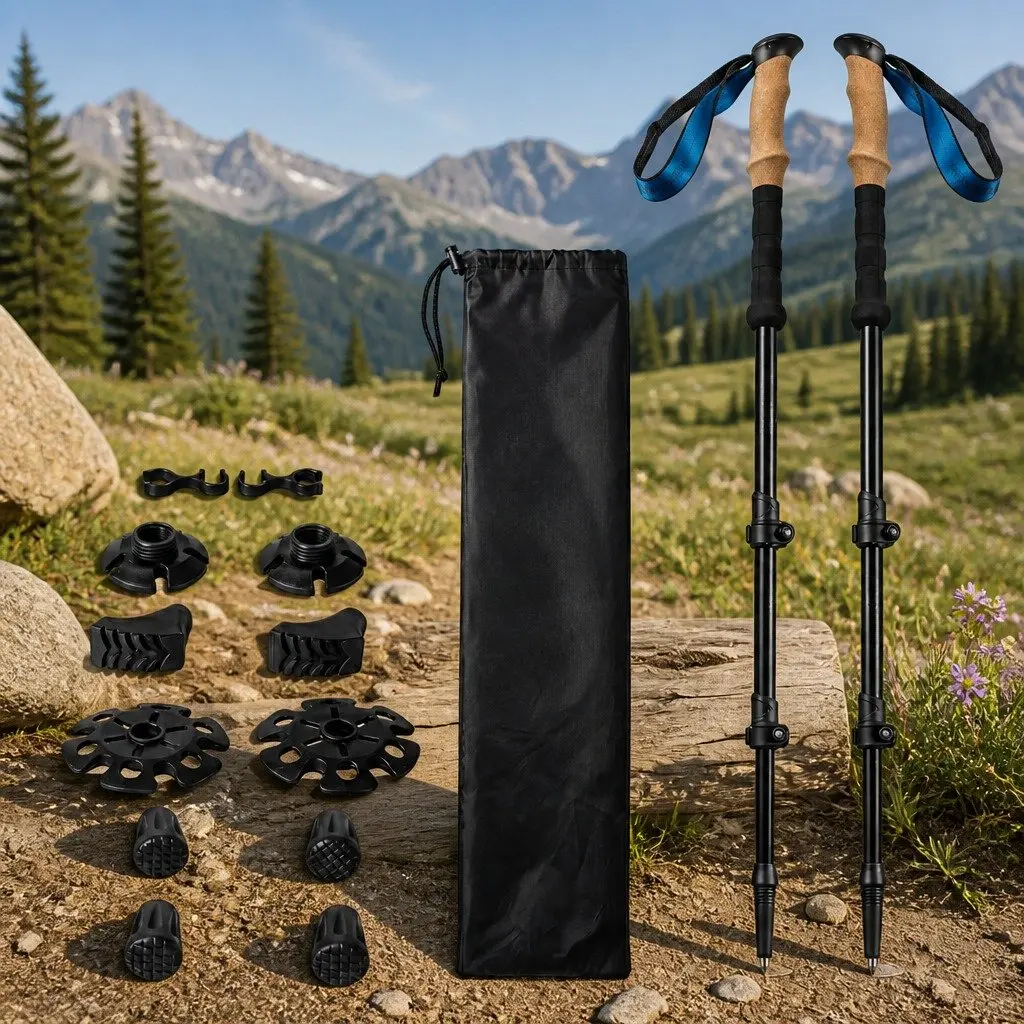 Adjustable Trekking Poles 62-135cm