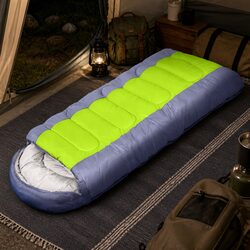 Lightweight Portable Grey Sleeping Bag for Cold Weather