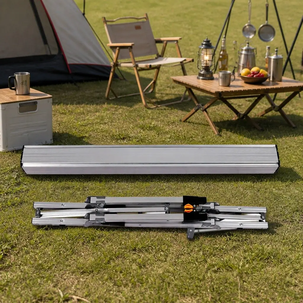 Portable Roll Up Camping Table with Carry Bag