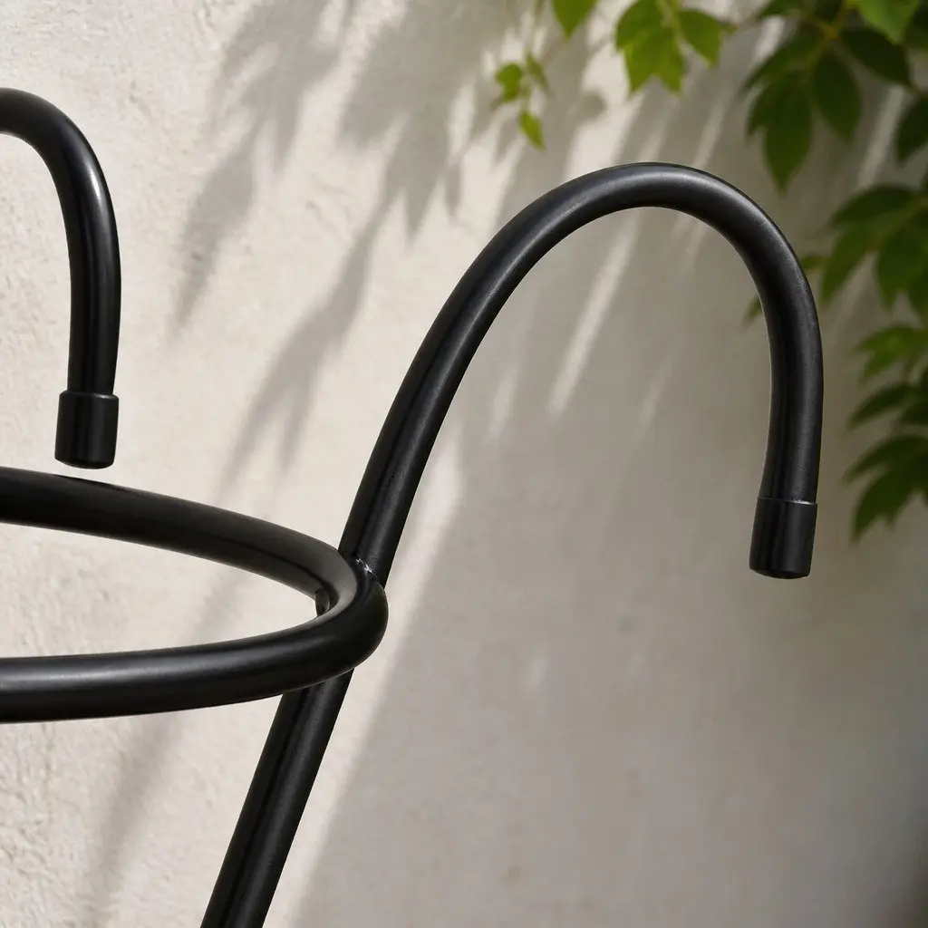 Hanging Plant Stand for Rail Mounting Flower Pots