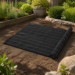 Durable 1.83m x 100m UV-Resistant Weed Control Mat