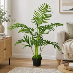 High-Quality 95cm Artificial Oak Tree for Indoor Spaces