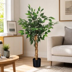 90CM Artificial Tree with Durable Faux Greenery