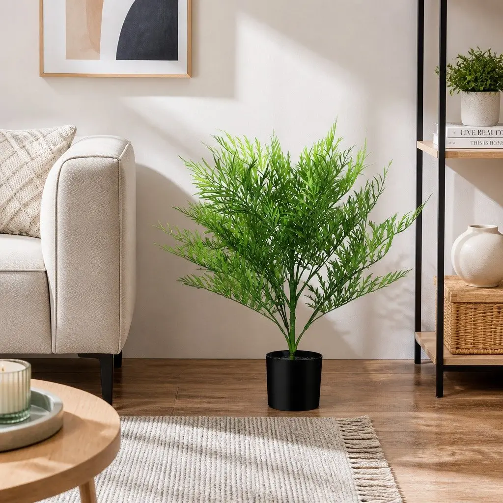 Artificial Tree PE 65CM Green Faux Indoor Outdoor Home Garden Decor