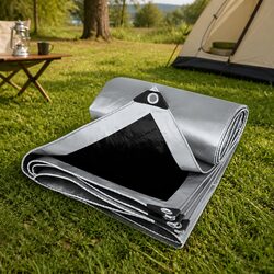 Durable 200GSM Waterproof Tarp for Outdoor Use