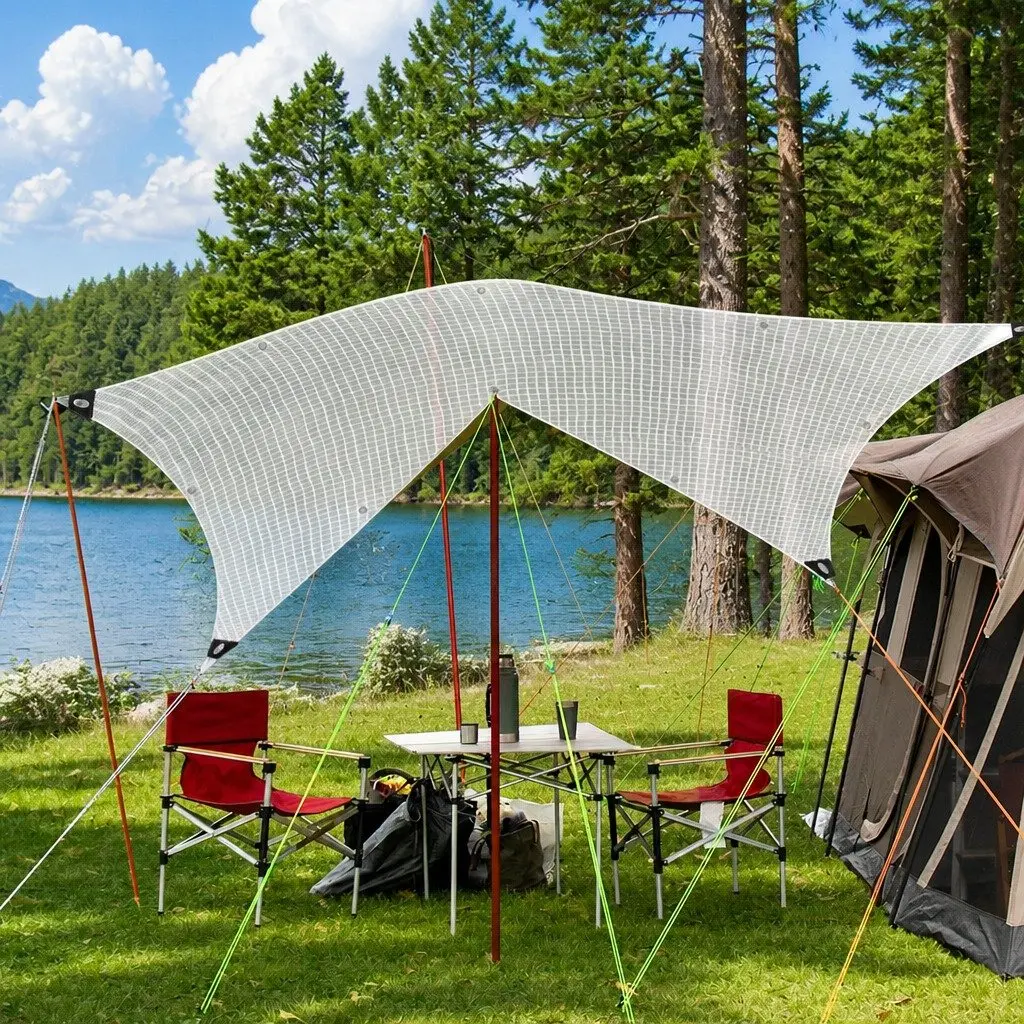 Heavy Duty Clear Tarp 4.3m x 6.1m for Outdoor Use
